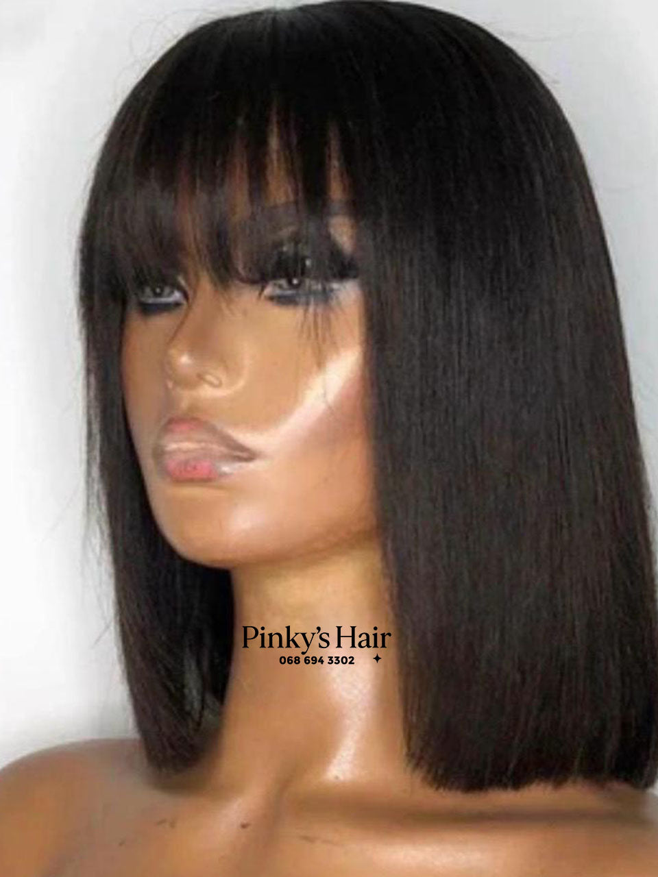 12A Peruvian Fringe Bob Wig