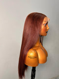 Auburn Brown Vietnamese Double Drawn